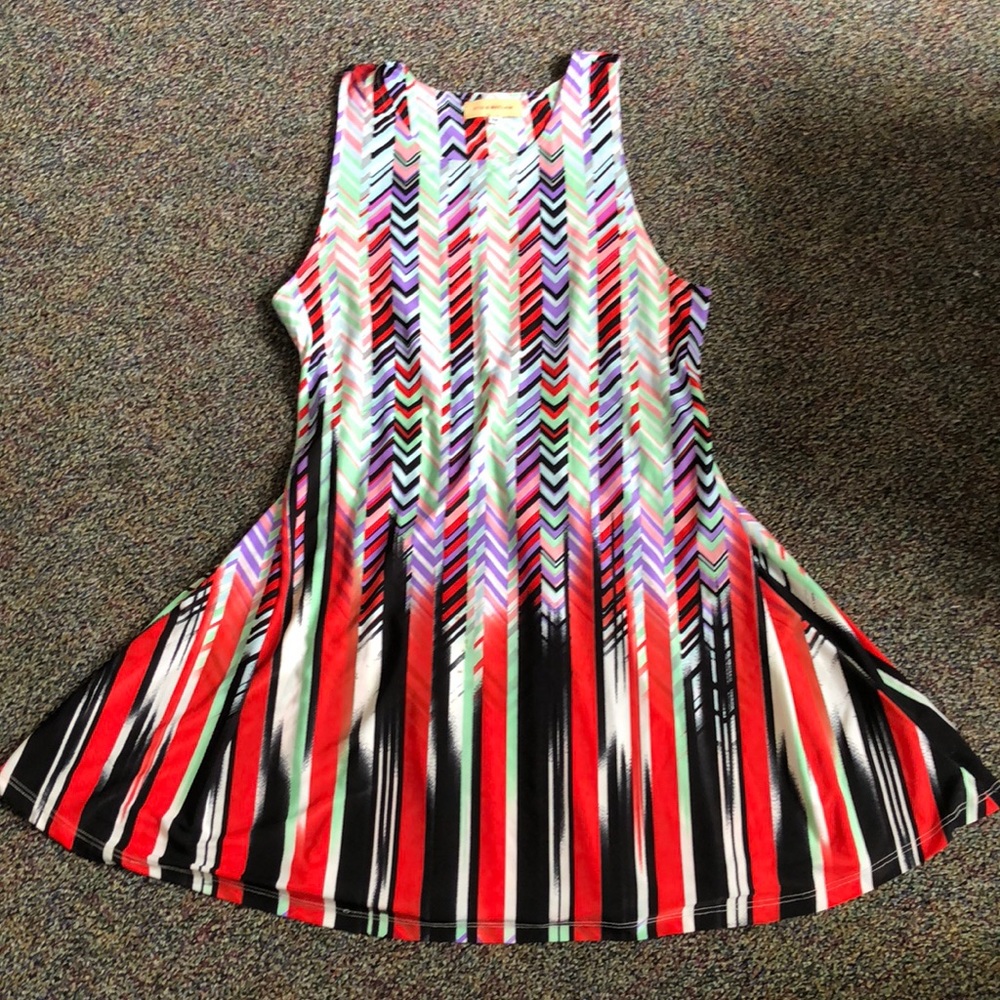 Otis & MacLain size medium dress with stripes.